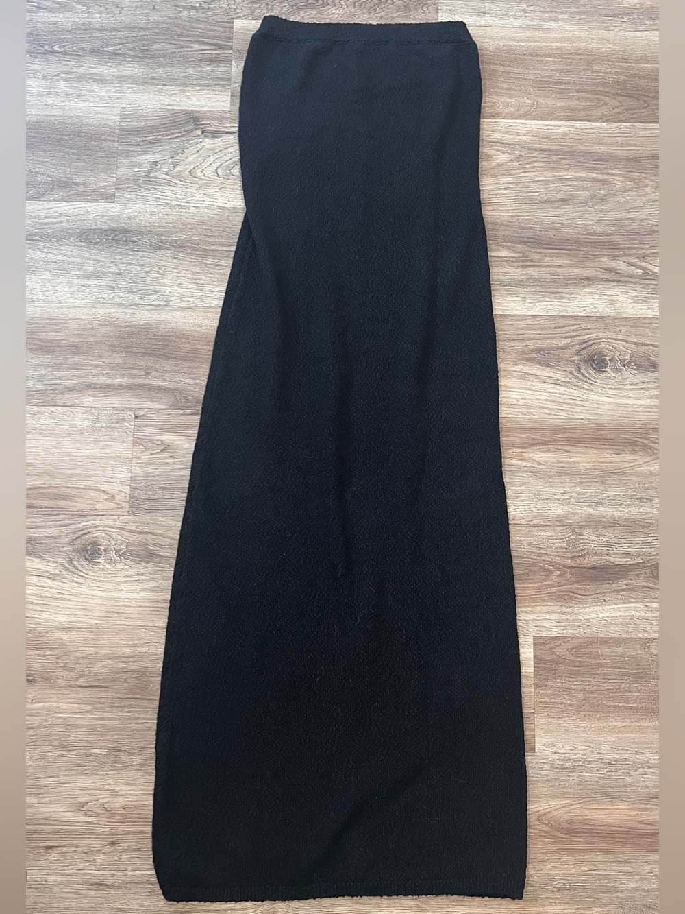 Free People strapless Black Maxi Dress